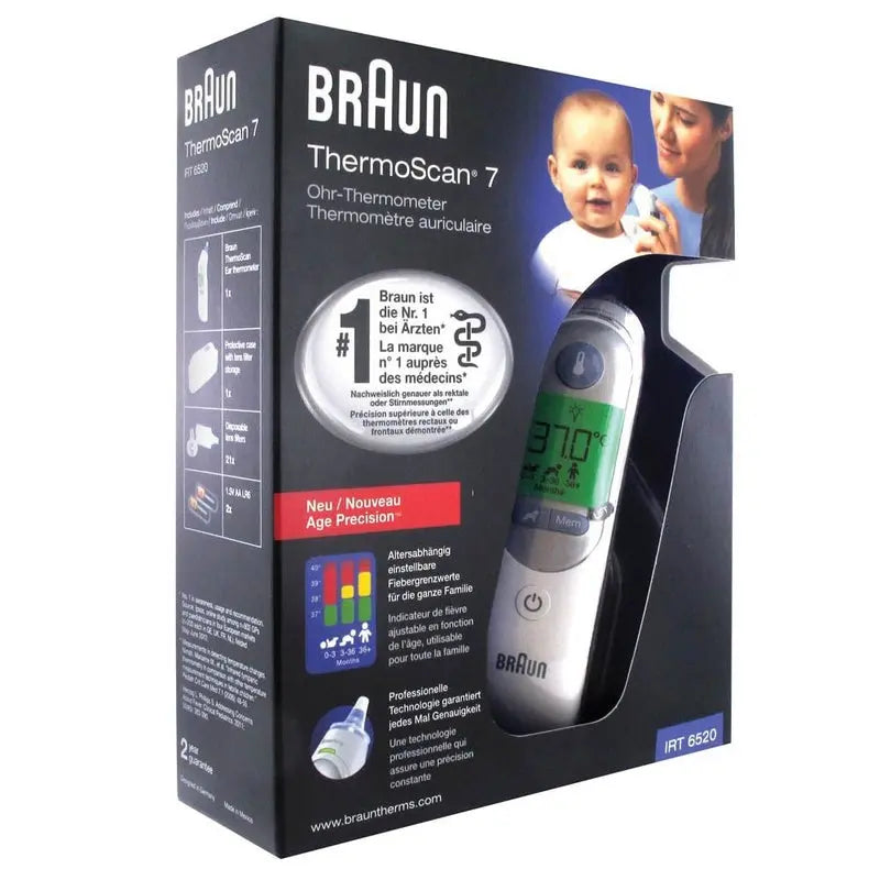 Braun Thermoscan IRT6520 Age Precision Ear Thermometer Braun