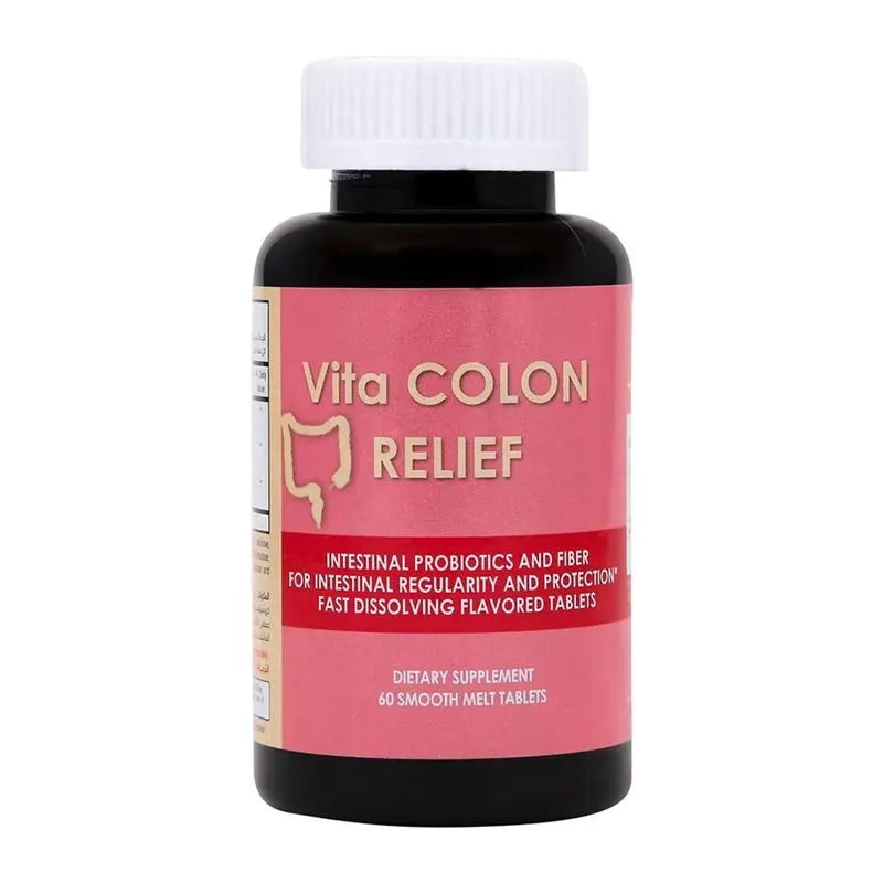 Vita Colon Relief Smooth Melt Tablets 60's Vita Colon