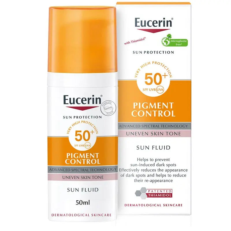 Eucerin Sun Pigment Control Sunscreen SPF50+ Sun Fluid For Uneven Skin Tone 50ml Eucerin