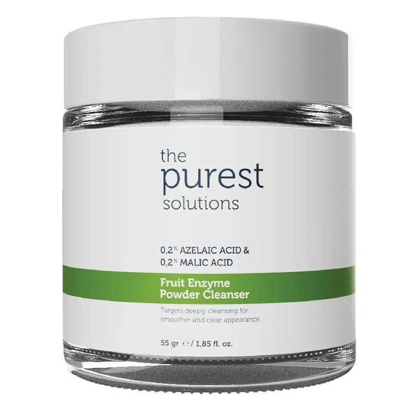 The Purest Solutions 0.2% Azelaic Acid & 0.2% Malic Acid Fruit Enzyme Powder Cleanser 55g The Purest Solutions