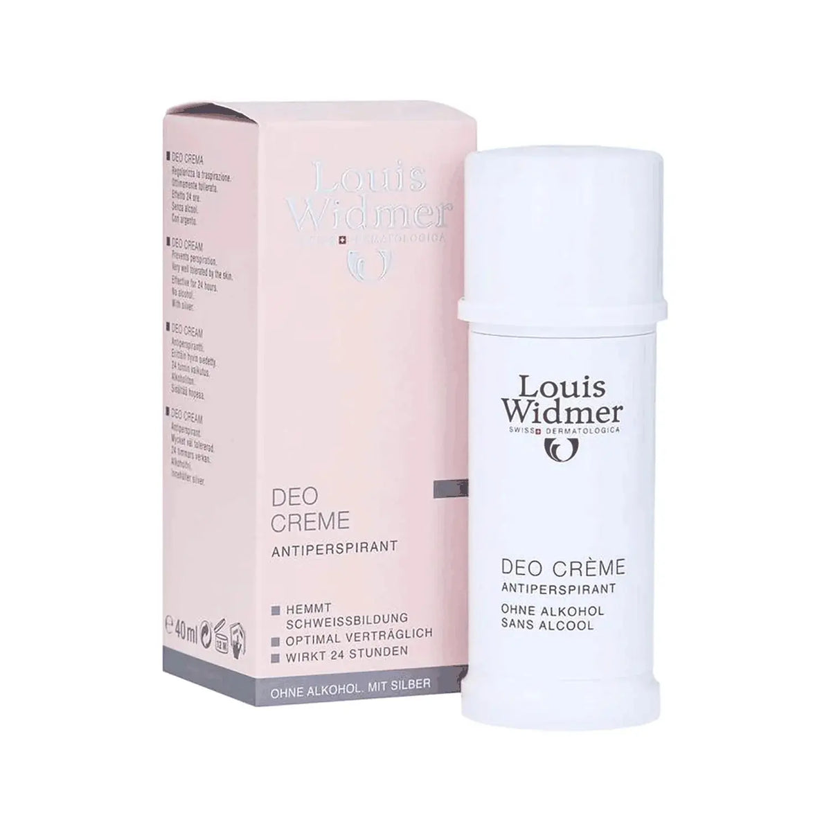 Louis Widmer Deo Cream Unscented 40ml Louis Widmer