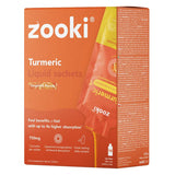 Zooki Liposomal Turmeric 750mg Tangerine Flavor Liquid Sachet 15ml, Pack of 14’s Zooki
