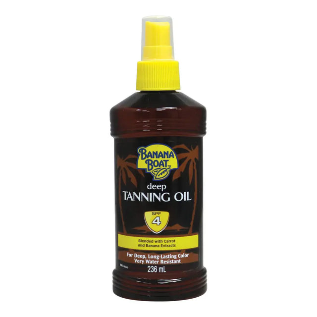 Banana Boat SPF4 Deep Tanning Oil 236 mL Banana Boat