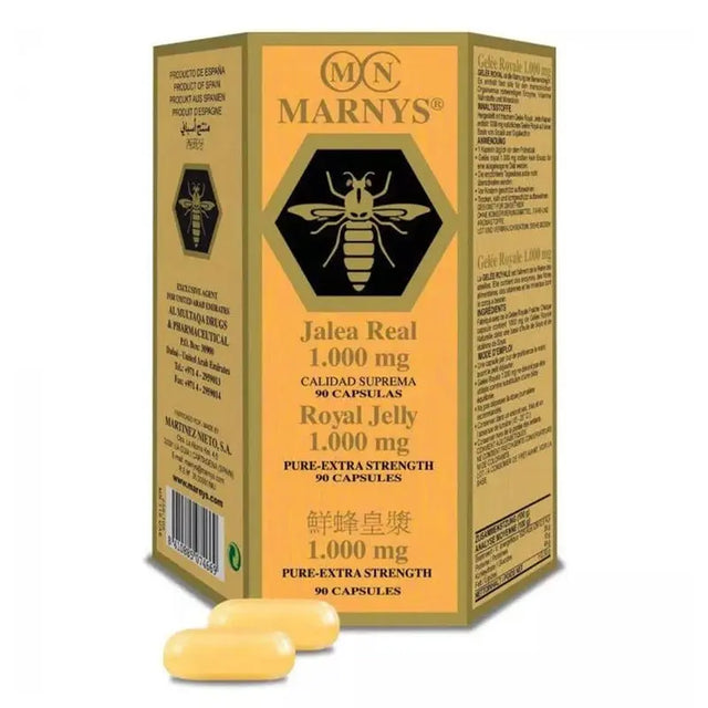 Marnys Royal Jelly 1000 mg Capsules 90's Marnys