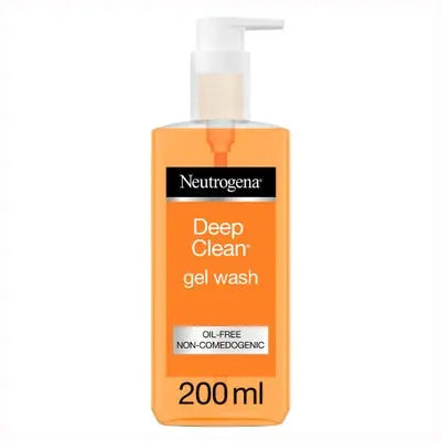 Neutrogena Deep Clean Oil Free Gel Wash 200ml Neutrogena