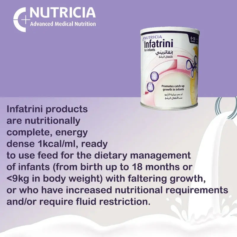 Nutricia Infatrini Infant Milk Powder For 0 To 18 Months 400g Nutricia