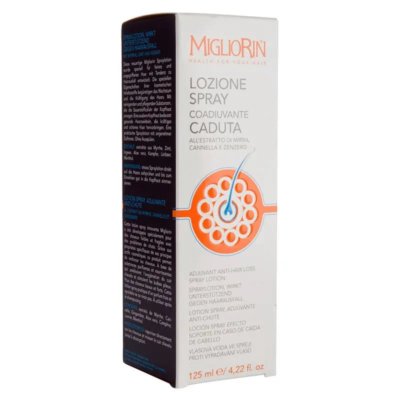 Migliorin Adjuvant Anti Hair Loss Spray Lotion 125 mL Migliorin