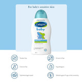 Cetaphil Baby Daily Lotion With Shea Butter, Face & Body Moisturizer For Delicate And Sensitive Skin, Unscented - 300ml Cetaphil
