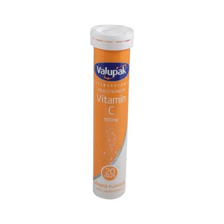 Valupak Vitamin C 1000 mg Effervescent Tablets 20's Valupak