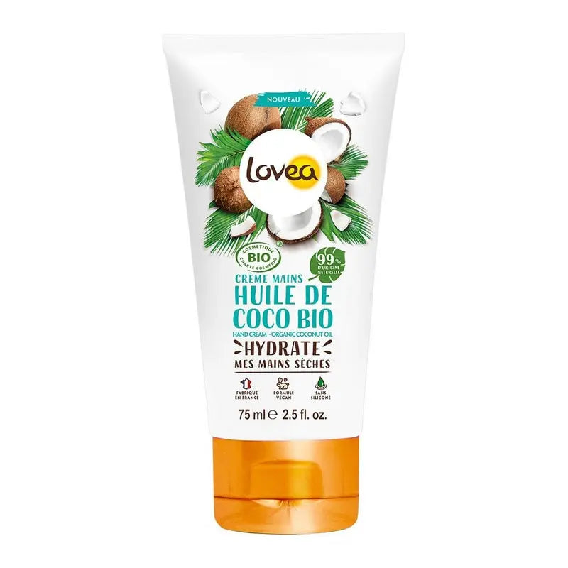 Lovea Huile De Coco Bio Hand Cream 75 mL Lovea