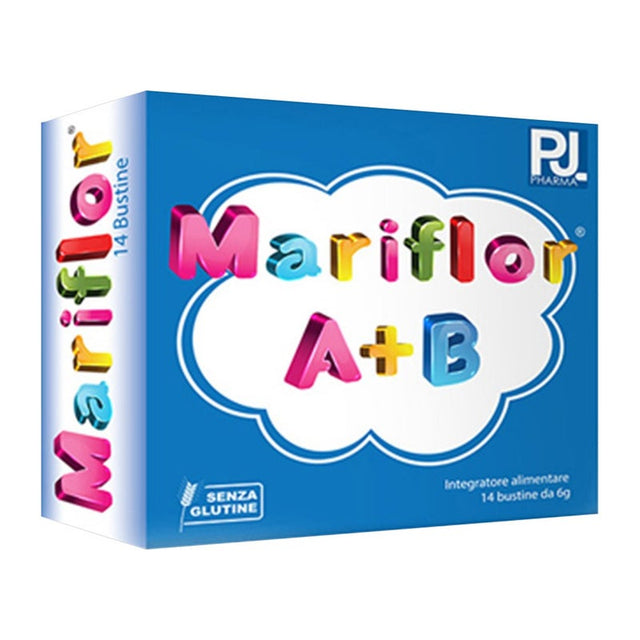 Mariflor A+B Kids Multivitamin, Minerals, Antoixidants and Probiotics Oral Powder Supplement Sachets 6g, Pack of 14's Mariflor