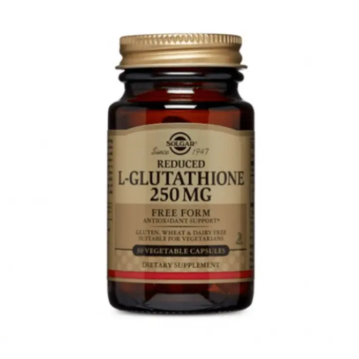 Solgar L Glutathione 250 mg Vegetable Capsules 30's Solgar