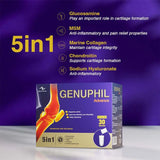 Eva Pharma Genuphil Advance 5-In-One Oral Powder Sachets For Healthy Joints, Pack of 30's Eva Pharma