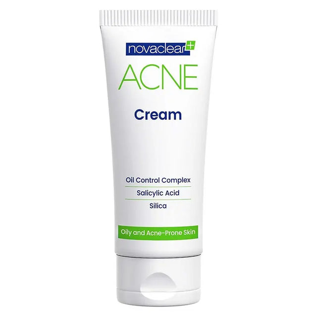 Novaclear Acne Cream With Salicylic Acid For Oily And Acne Prone Skin 40ml Novaclear