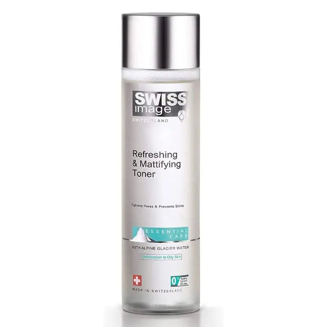 Swiss Image Essential Care Refreshing & Mattifying Toner For Combination To Oily Skin 200ml Swiss Image