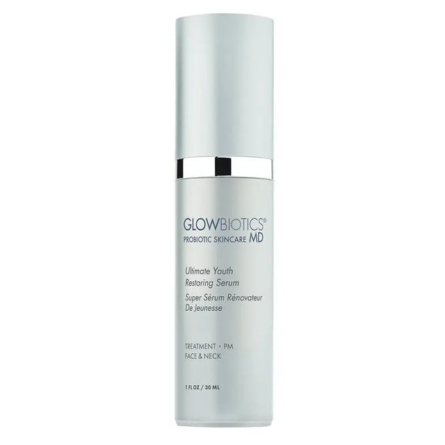 GlowBiotics Probiotic Ultimate Youth Restoring Anti-Aging Face Serum For Dry & Normal Skin 30ml GlowBiotics