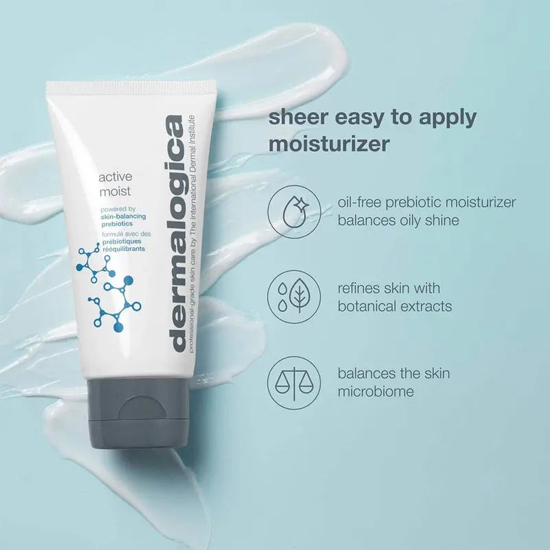 Dermalogica Active Moist Oil Free Moisturizer With Prebiotics 50ml Dermalogica
