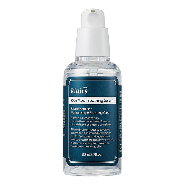 Dear Klairs Rich Moist Unscented Moisturizing & Soothing Facial Serum 80ml Dear Klairs