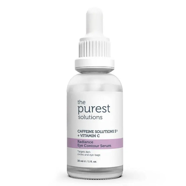 The Purest Solutions Caffeine Solutions 5% + Vitamin C Radiance Eye Contour Serum 30ml The Purest Solutions