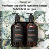 Salt And Mud Hair Shampoo With Dead Sea Minerals & Bergamot Rind 500ml Salt And Mud