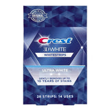 Crest 3D Ultra White Dental Whitening Strips - Pack of 28 myaster