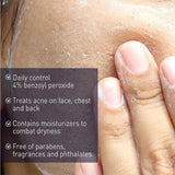 PanOxyl Acne Creamy Face & Body Wash With 4% Benzoyl Peroxide 170g Panoxyl