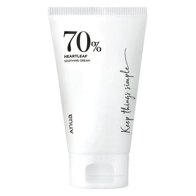 Anua Heartleaf 70 Intense Calming Facial Cream For Dry & Sensitive Skin 100ml Anua