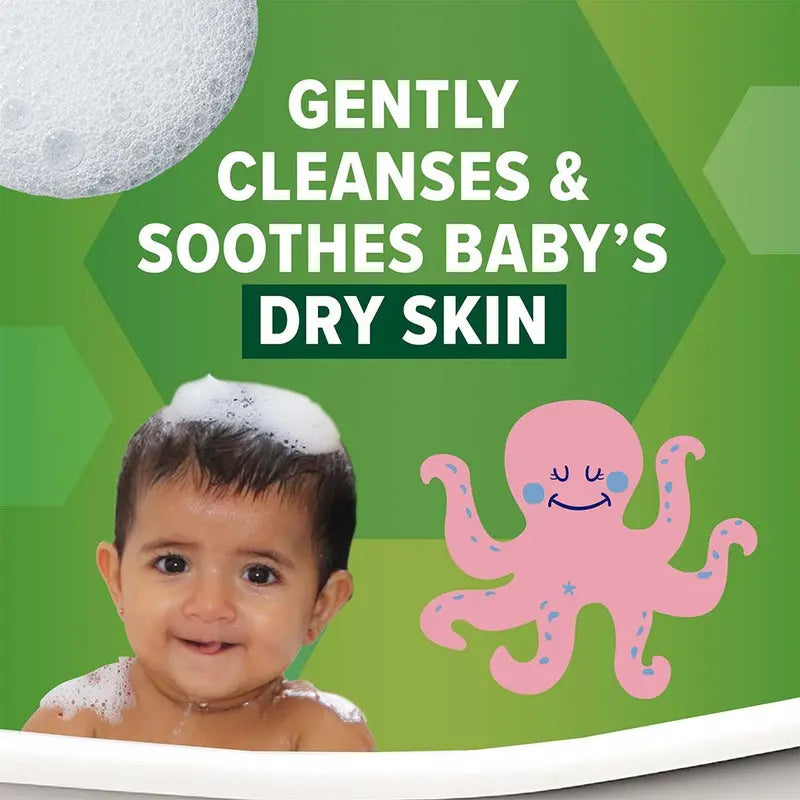 Oilatum Gentle Cleansing Head To Toe Baby Wash For 0+ Months Infant With Dry & Eczema Prone Skin 300ml Oilatum