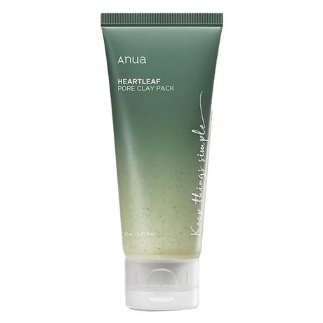 Anua Heartleaf Pore Clay Face Pack For Oily To Combination Skin 100ml Anua