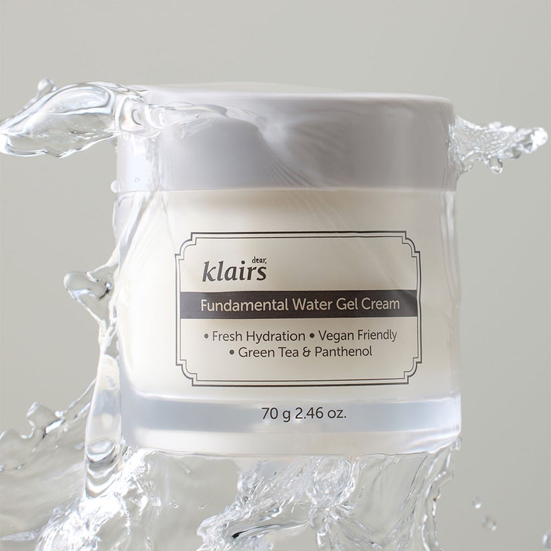 Dear Klairs Fundamental Hydrating Water Gel Cream With Green Tea & Panthenol 70ml Dear Klairs