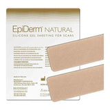 Biodermis EpiDerm Long Strip Natural Silicone Gel Sheeting For Scars, Size 3.6 *29cm - 1 Pair Biodermis