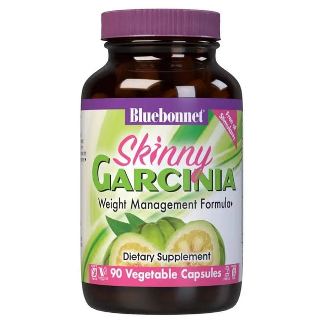 Bluebonnet Skinny Garcinia Weight Management Supplement Capsules, Pack of 90's Bluebonnet