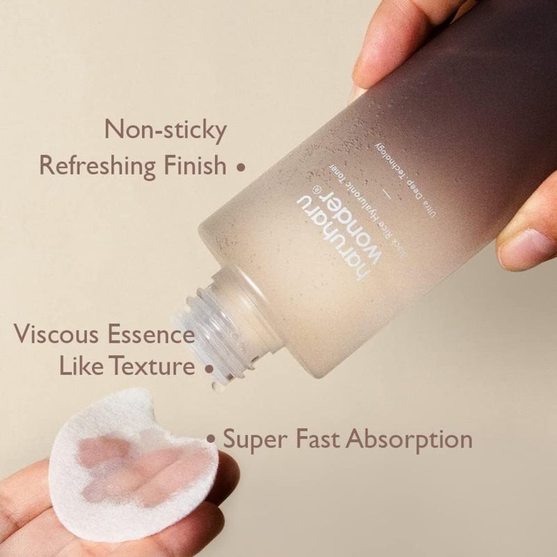 Haruharu Wonder Black Rice Hyaluronic Acid Skin Hydrating Toner 150ml Haruharu Wonder