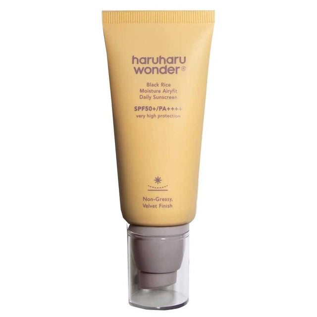 Haruharu Wonder Black Rice Moisture Airyfit Daily Sunscreen With SPF50+ & PA ++++ 50ml Haruharu Wonder