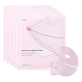 Medicube PDRN Pink Collagen Gel Face Sheet Mask 28g, Pack of 4’s Medicube