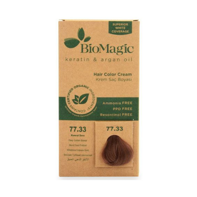 BioMagic Hair Color - 77.33 Deep Golden Blonde BioMagic