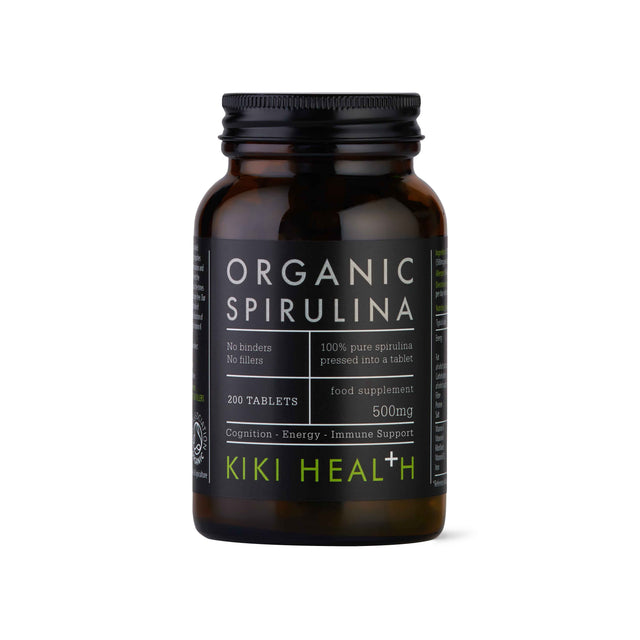 KIKI Health Organic Spirulina - 200 Tablets KIKI Health