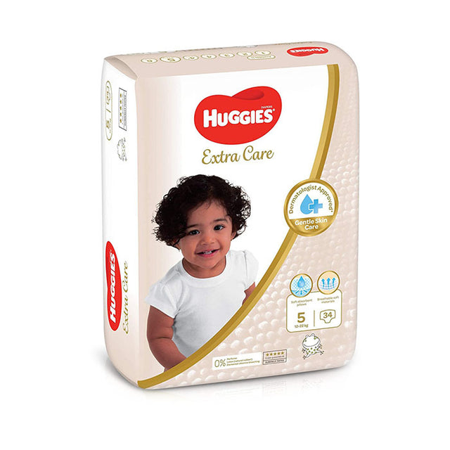 Huggies Superflex Extra Care Economy Size-5 34's Huggies