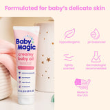 Baby Magic Creamy Baby Oil Original Scent - 254ml Baby Magic