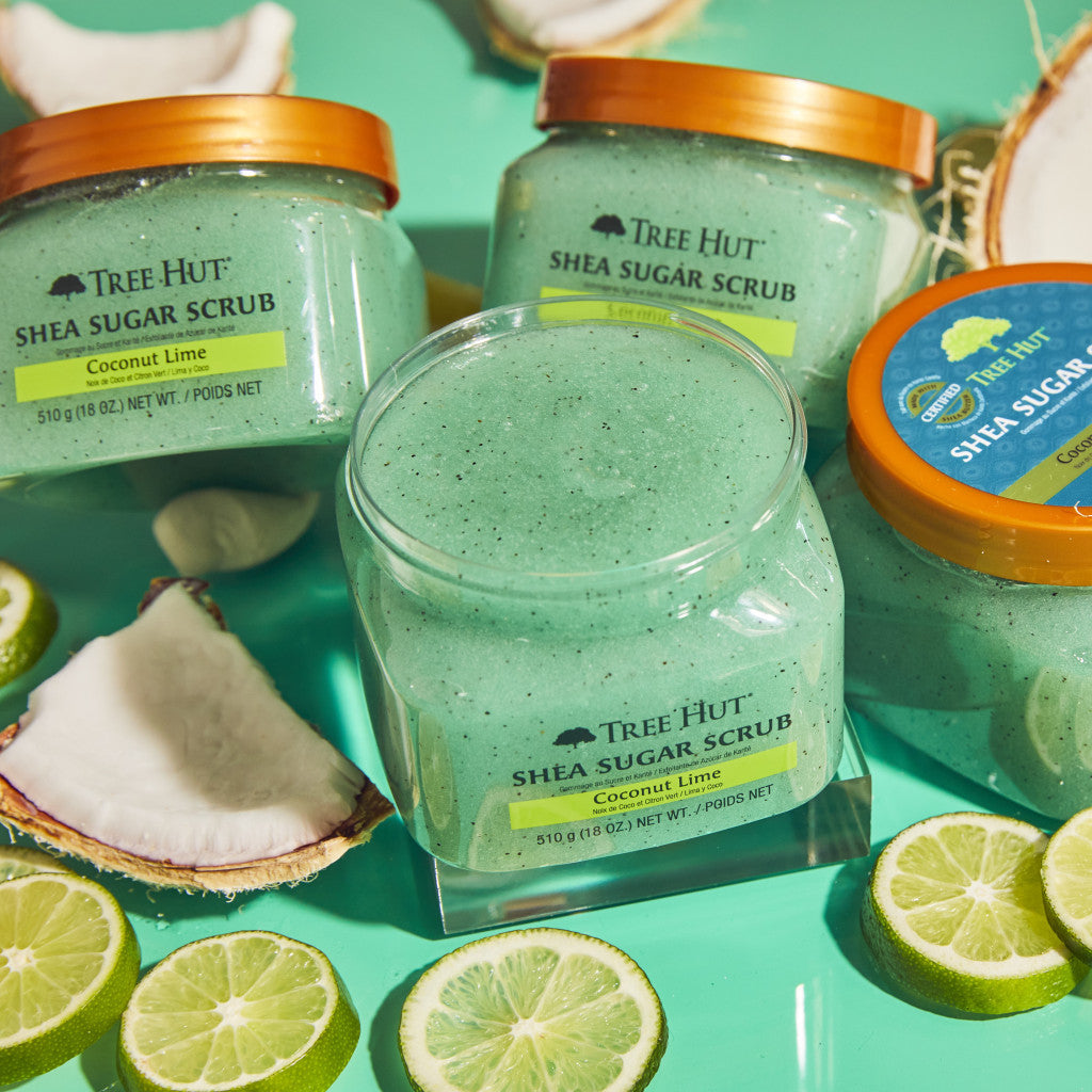 Tree Hut Shea Sugar Scrub Coconut Lime - 510g Tree Hut