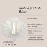 KIKI Health MSM Flakes - 100 Capsules KIKI Health