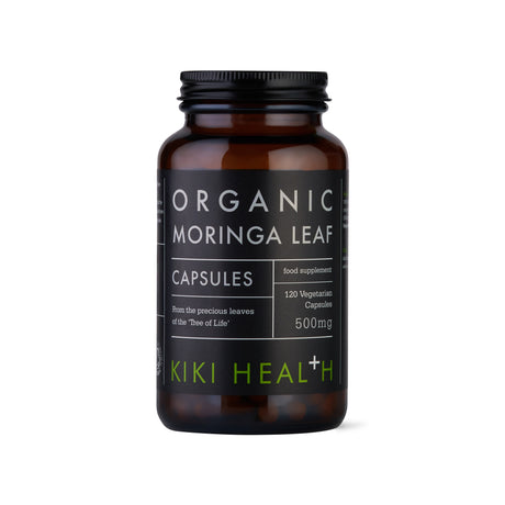 KIKI Health Organic Moringa Leaf 500mg - 120 Capsules KIKI Health