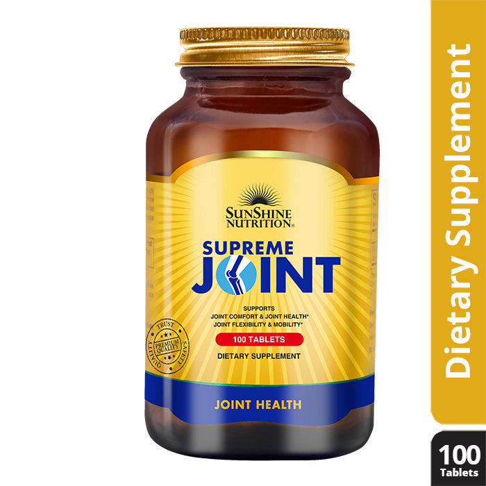 Sunshine Nutrition Supreme Joint Support 100 Tablets Sunshine Nutrition