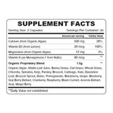 Organic Earth Plant Based Calcium - 60 Capsules Organic Earth
