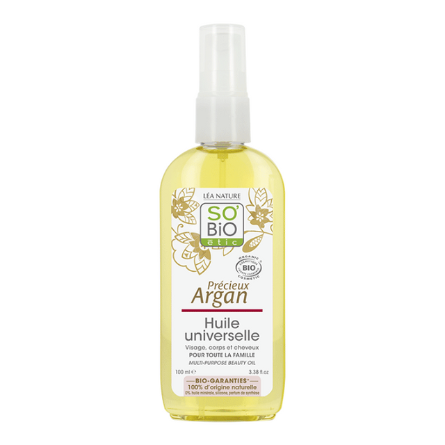 So Bio Etic Organic Argan Multi-Purpose Beauty Oil 100ml www.palcgcc.com