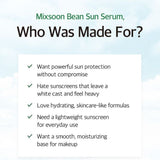 Mixsoon Bean Sun Serum (SPF50+) Lightweight Hydrating Protection with Fermented Soybean Extract - 50ml Mixsoon