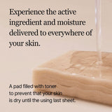 Mixsoon Bean Toner Pad 70s Deep Hydration, Firming, Soothing, and Nourishing - 180ml Mixsoon