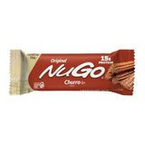 NuGo Original Churro Protein Bar 50g, 15g Protein, Gluten Free, Cinnamon Crunch Yogurt, Pack of 15 pcs NuGo
