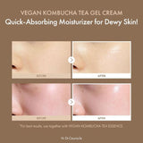 Dr. Ceuracle Vegan Kombucha Tea Gel Cream Probiotic Hydrating Detox Moisturizer 75g Dr. Ceuracle