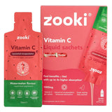 Zooki Liposomal Vitamin C 1000mg Watermelon Flavor Liquid Sachets 15ml, Pack of 14's Zooki